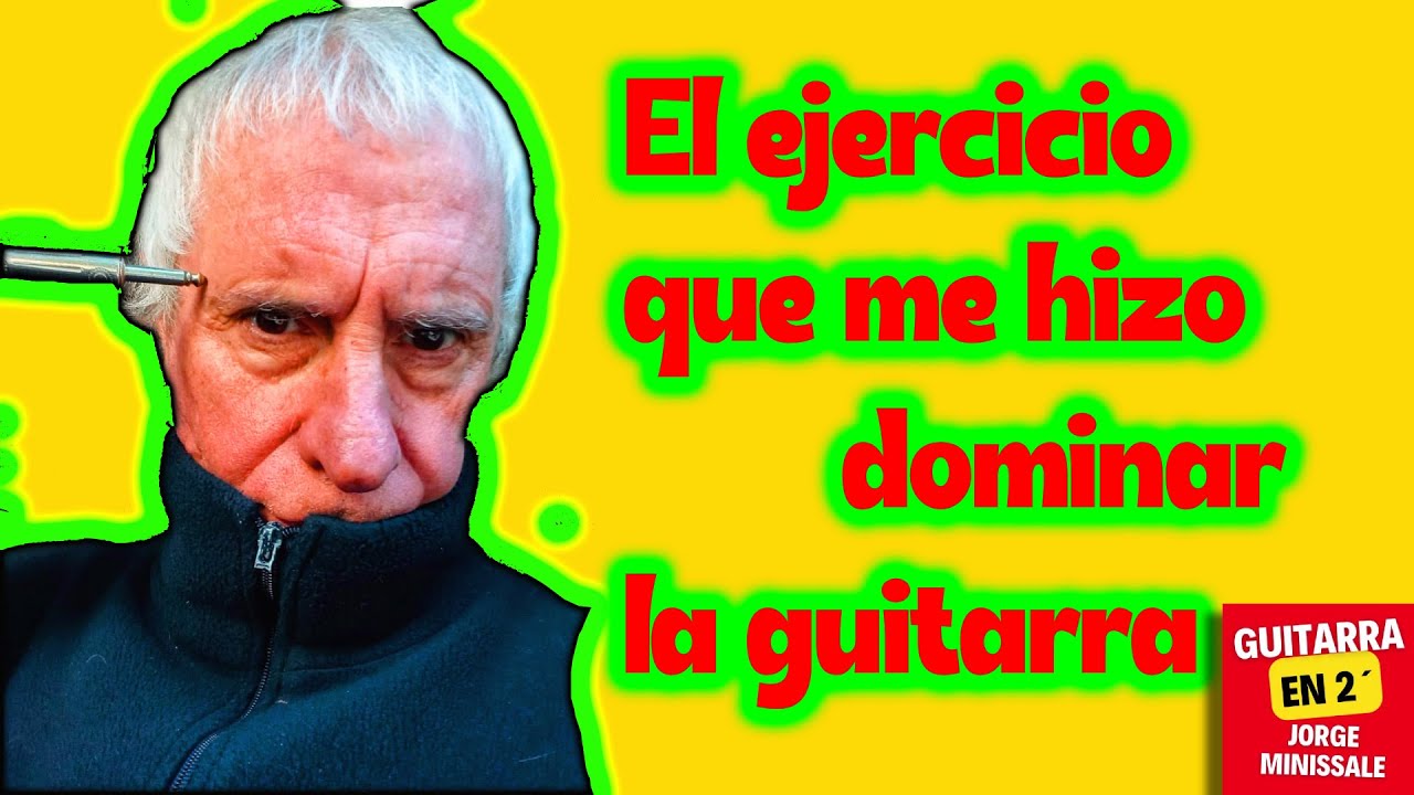 El ejercicio con el que vas a dominar la guitarra
