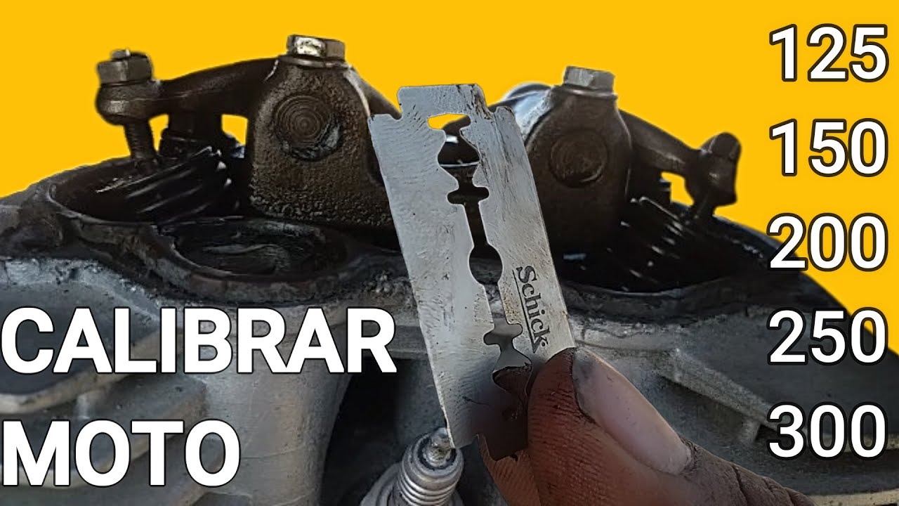 COMO CALIBRAR MOTO 125, 150, 200, 250
