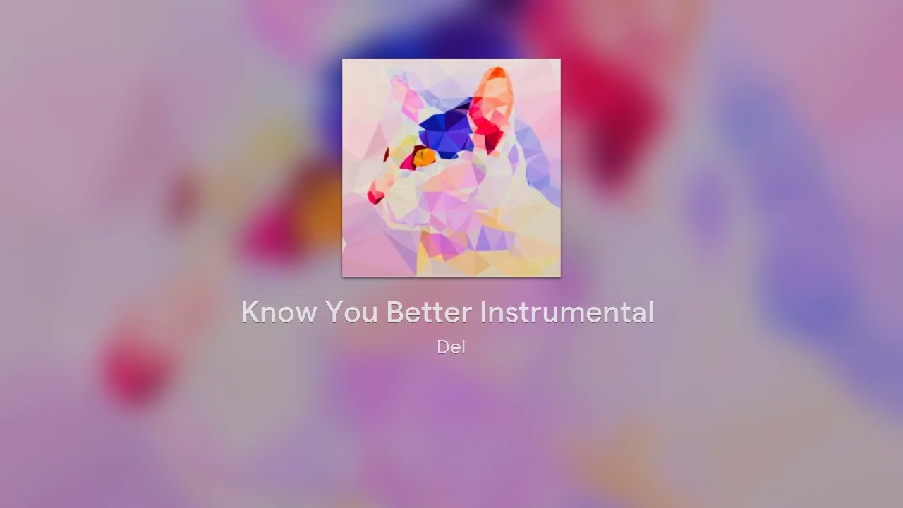 Know You Better Instrumental