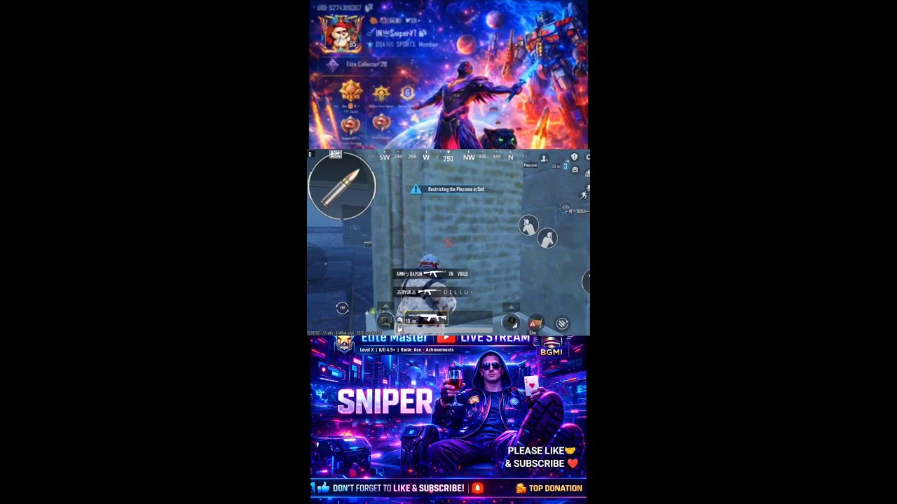 Live streaming of SniperYT