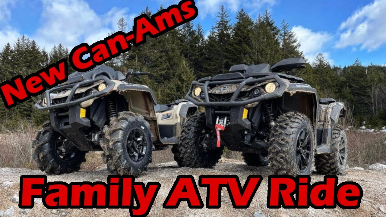 A day out breaking in the new Can-am Outlander 650 XT.