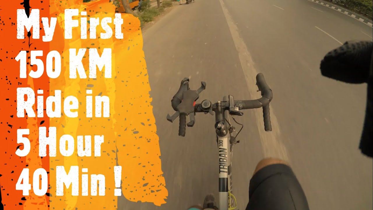 My First 150 KM Cycle Ride | Unedited Version | A-Run Adventures