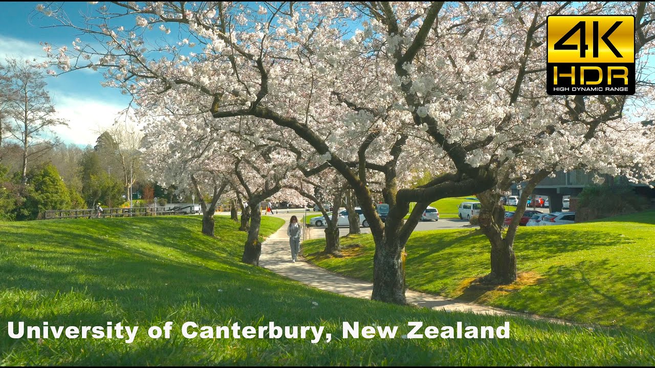 University of Canterbury, New Zealand (4K HDR)