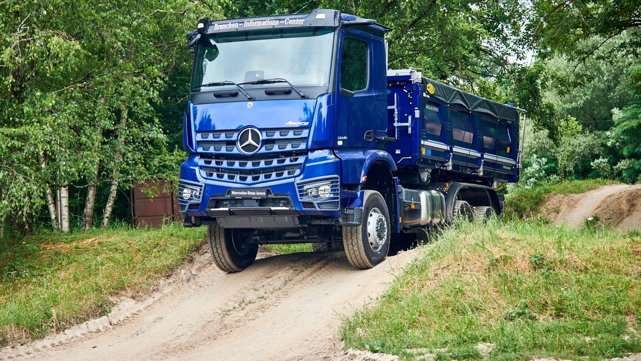 2026 Mercedes Arocs & Atego: EXTREME Off-Road Tipper Test Drive!