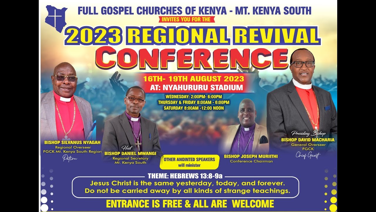 FGCK Mt. KENYA SOUTH 2023 REGIONAL CONFERENCE - DAY 1