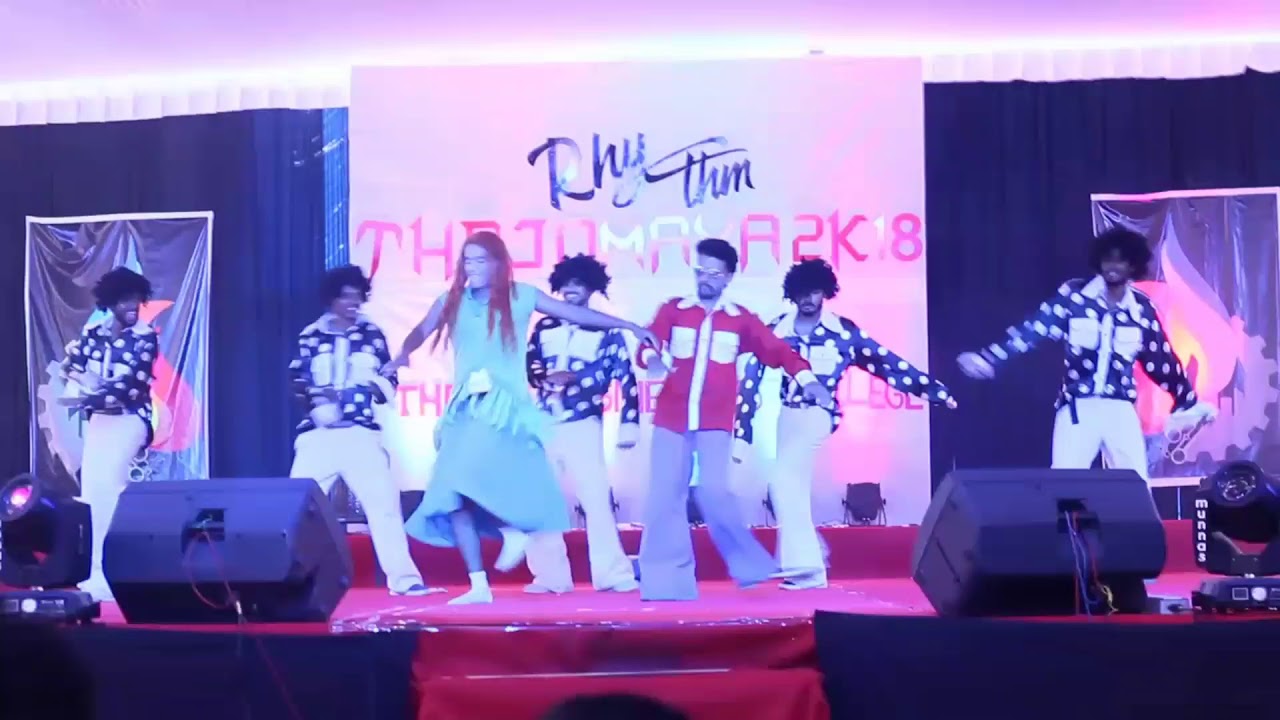 Nostalgia dance - Royal Mech - Thejus Engineering College - 2018