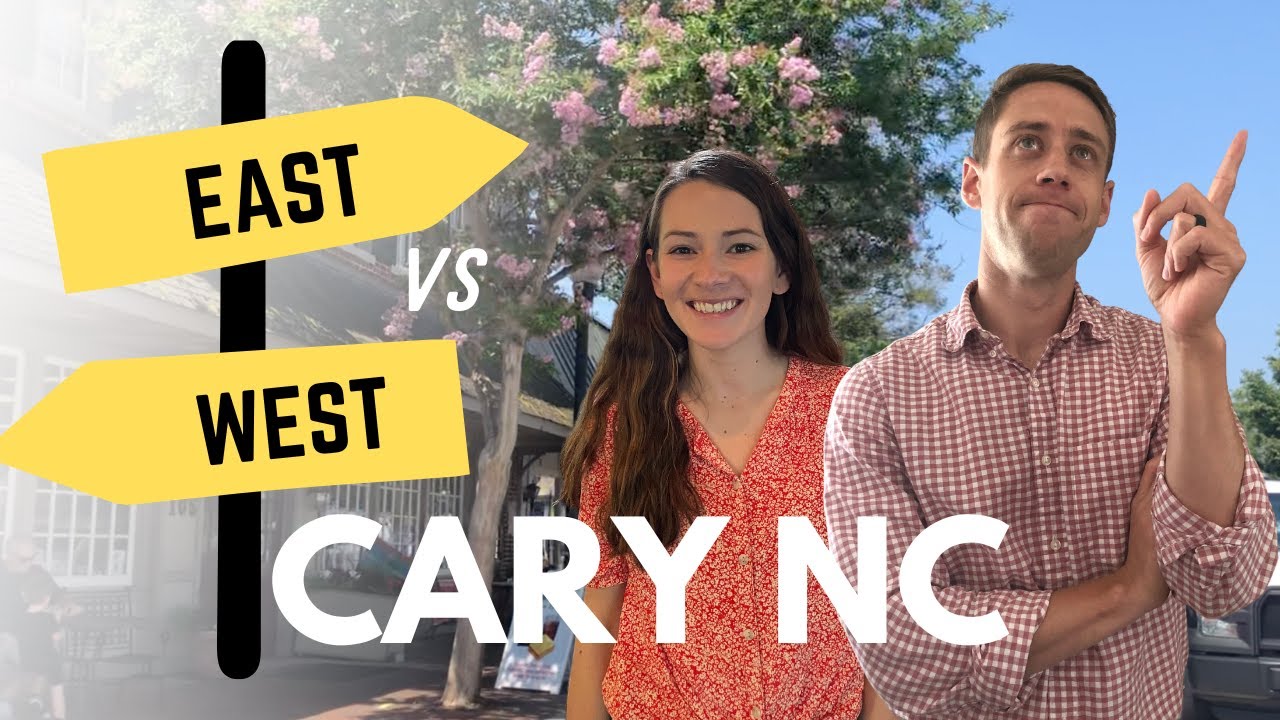East Cary or West Cary! Is there a better side of Cary North Carolina? Watch this video to find out!