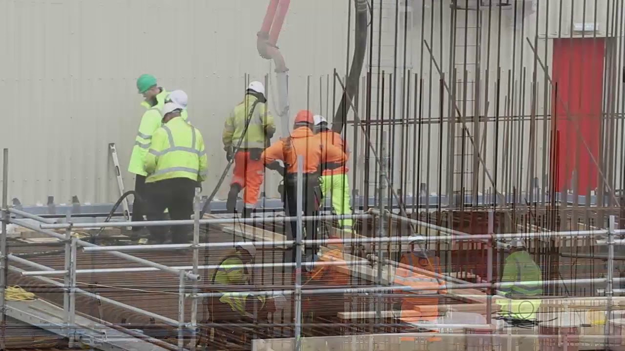 Dounreay new waste store construction