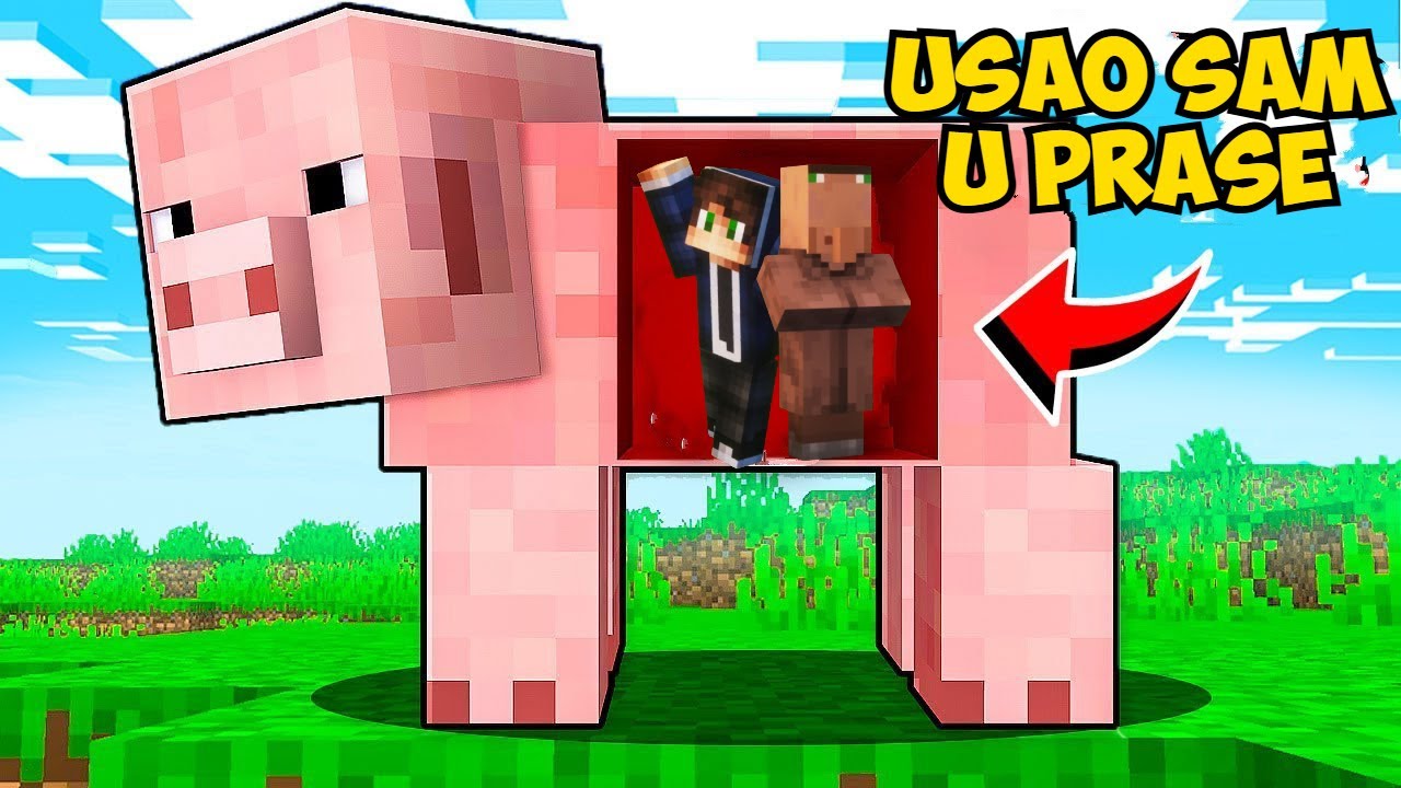 NAPRAVIO SAM BUNKER U SVINJI ZBOG ZLIH IGRACA U MINECRAFTU