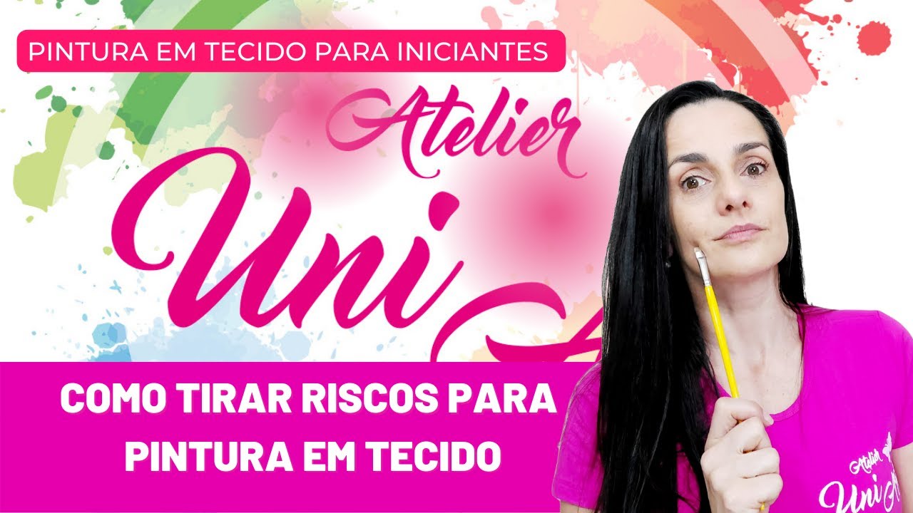 Como tirar riscos para pintura em tecido