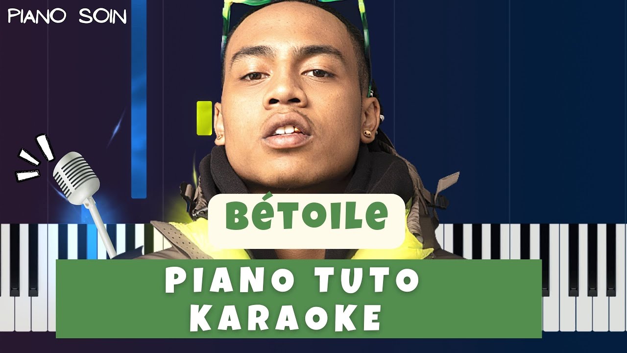 OBOY - Bétoile (Piano fr Cover Tutoriel KARAOKE Paroles)