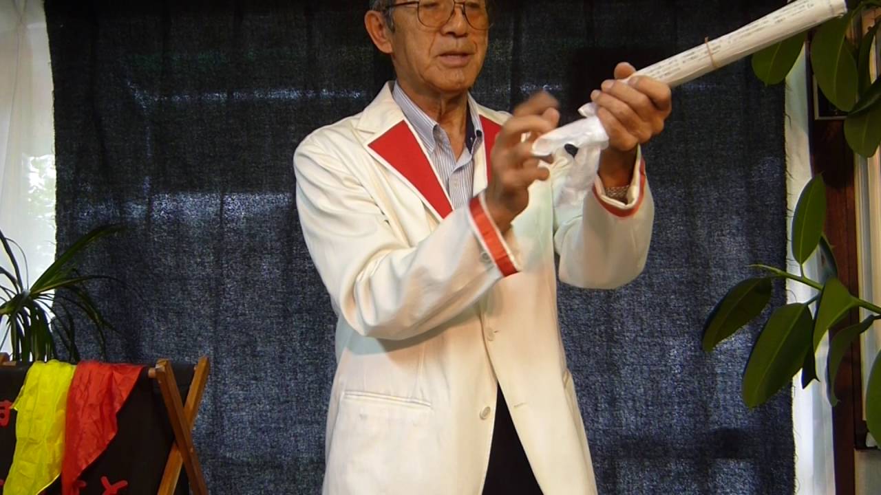 九州（熊本、大分）こども応援マジック№５１ラッピー式モンゴリアンシルク　故北見マキ師のモンゴリアンシルクを参考にしました。