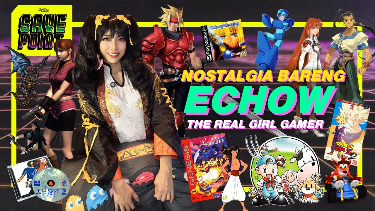 EKSKLUSIF! Nostalgia game-game retro bersama ECHOW, cosplayer no.1 Indonesia!
