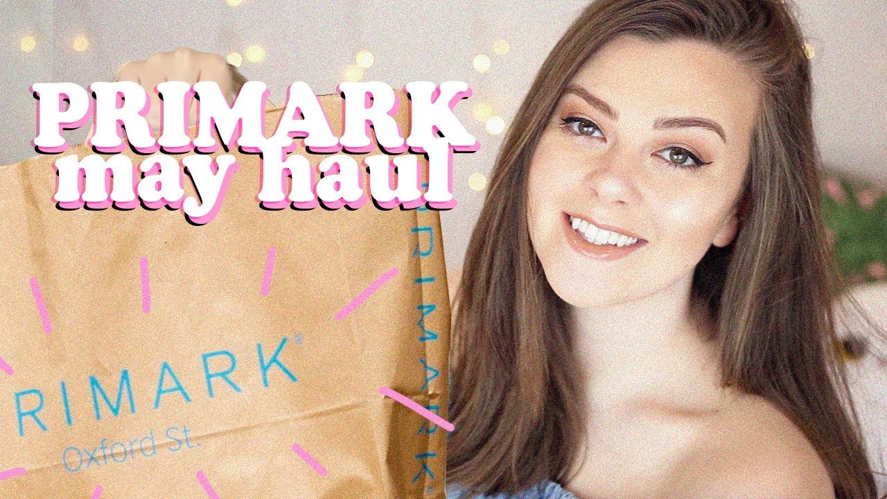 PRIMARK HAUL - MAY 2018 (CLOTHING, MAKEUP + HOMEWARE) | LUCY WOOD