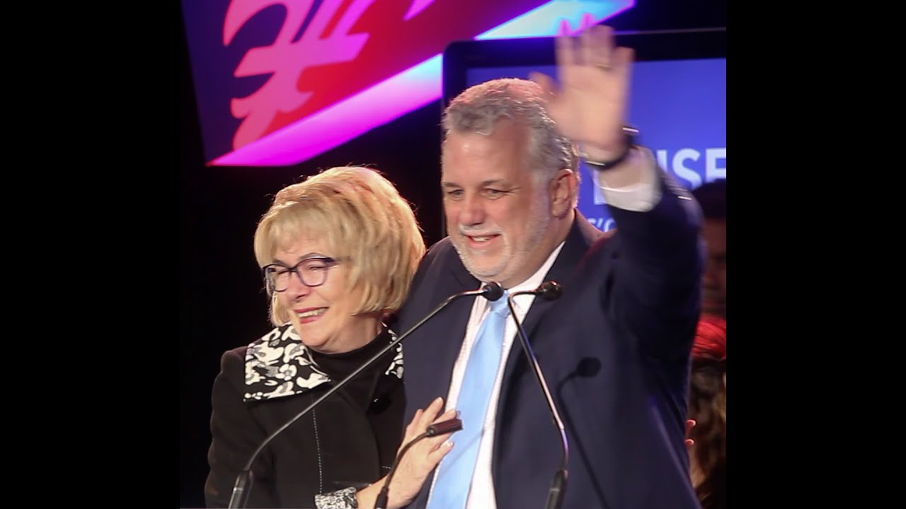 Philippe Couillard wins election