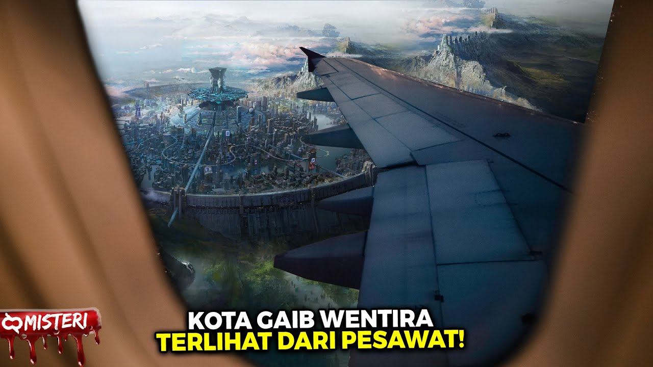Penumpang Pesawat Merinding! Kisah Misteri Kota Gaib Wentira Kerajaan Jin Paling Mistis Di Indonesia