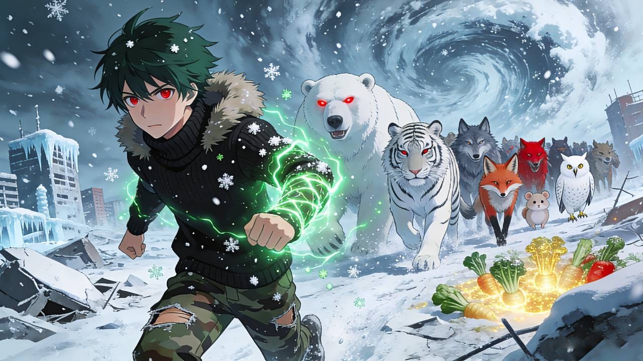 Betrayed in blizzard! Unlocked cold system, beat beasts, built oasis, ruled doomsday!