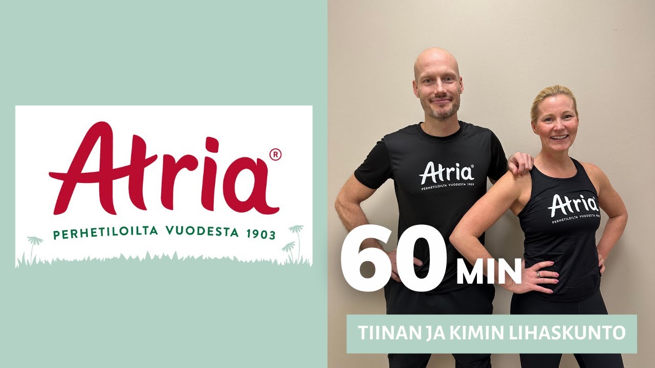 Tiinan ja kimin koko kehon lihaskunto 20.1.2025 (koko treeni)