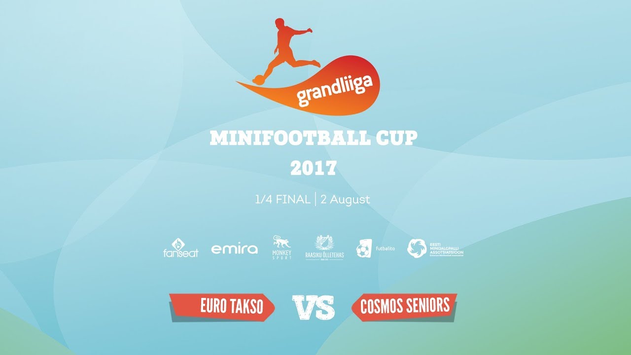 Euro Takso vs Cosmos Seniors, Grandliiga CUP 2017