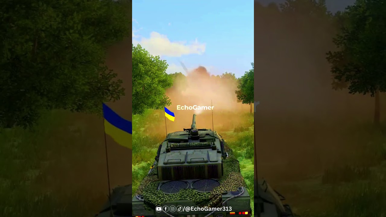 Leopard’s Showdown with Artillery 