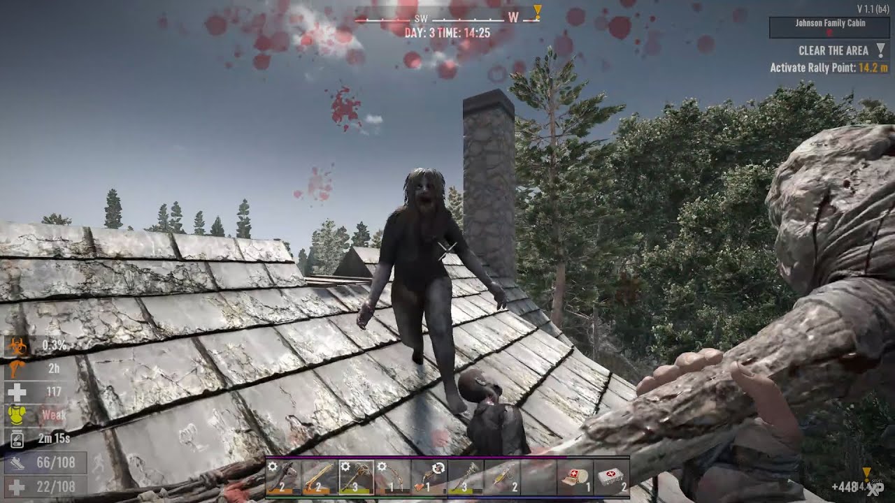 Insane Nightmare In A Nutshell | 7 Days to Die
