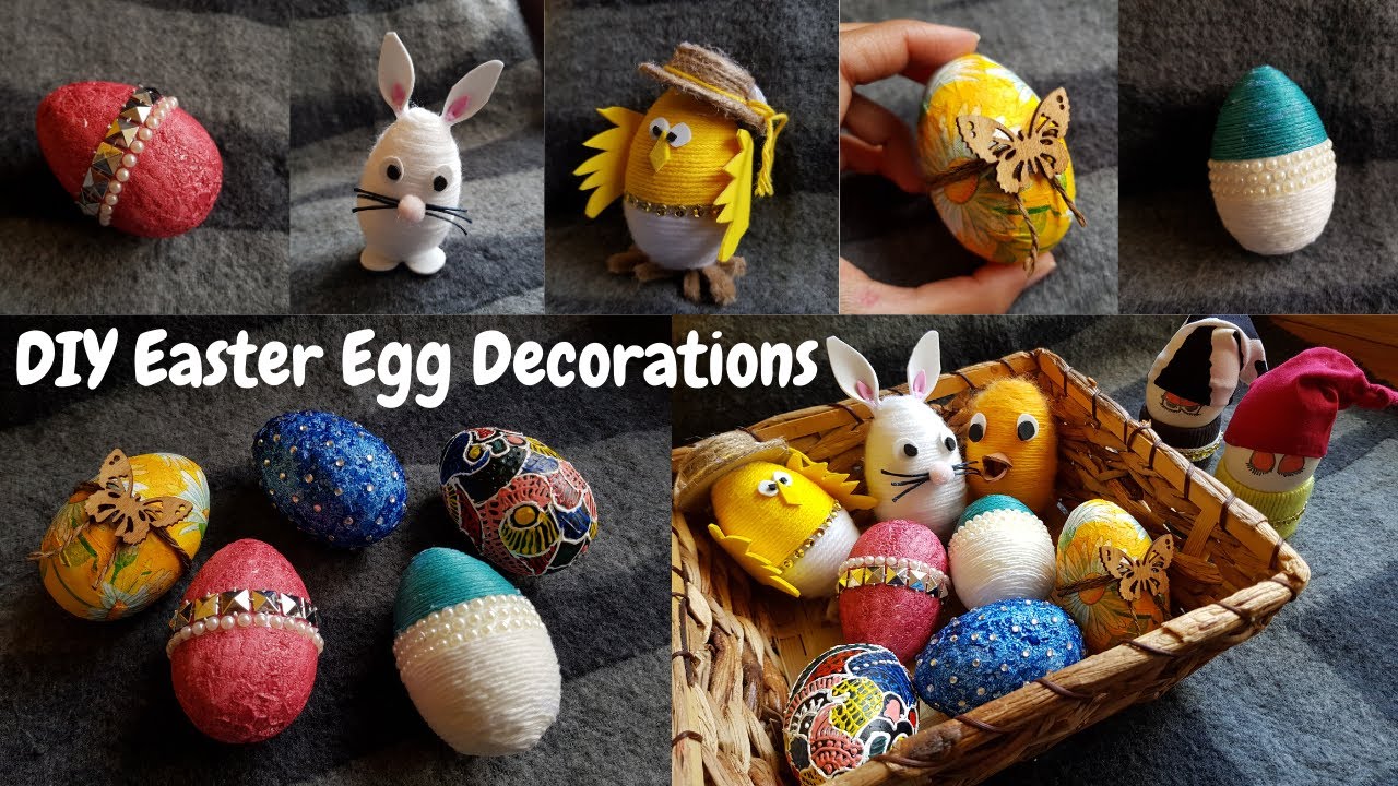 DIY Easter Egg Decorations Ideas | Easter Crafts | 2020 DIY Easter Egg Crafts