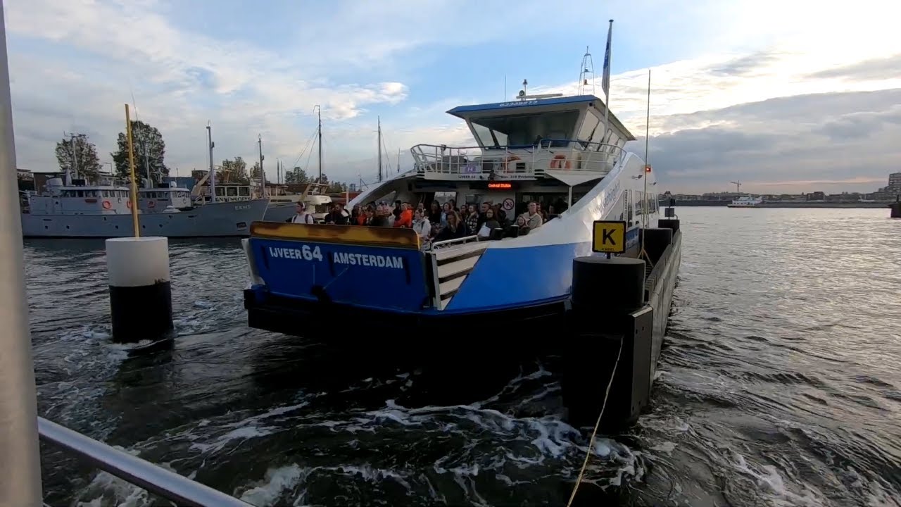 Amsterdam Ferry Ride - NDSM to Centraal Station