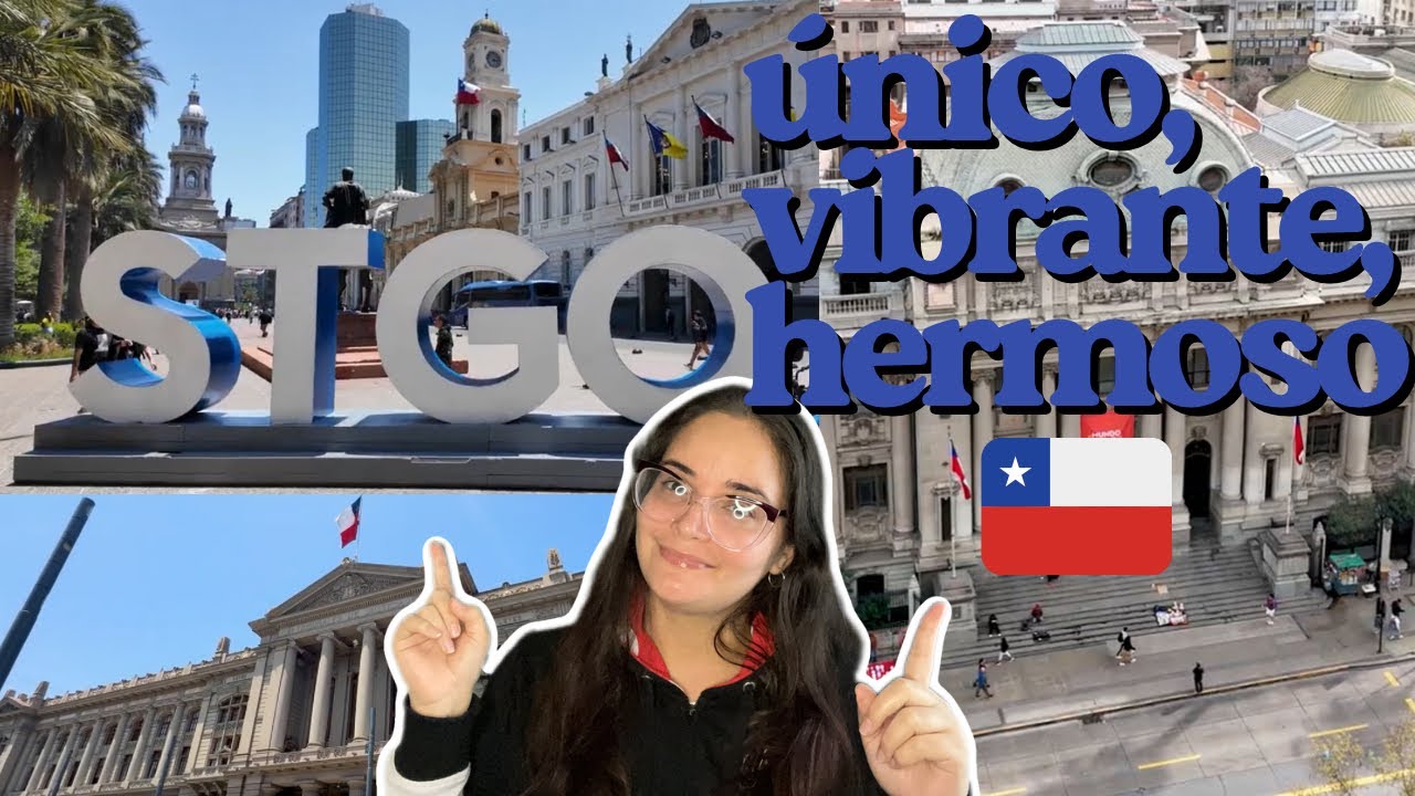 Santiago de Chile 🇨🇱 como nunca antes lo vi 😍