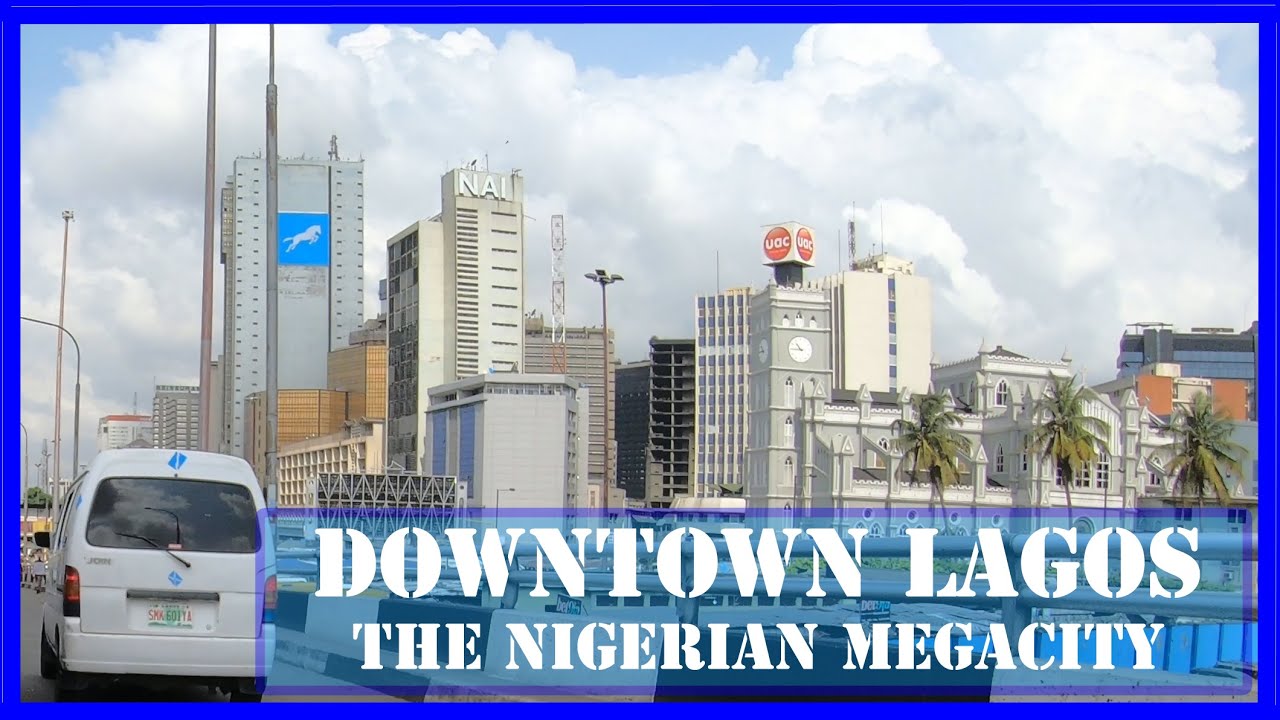 Downtown LAGOS NIGERIA - Discover the African megacity - From Balogun market to VI, Ikoyi and Lekki