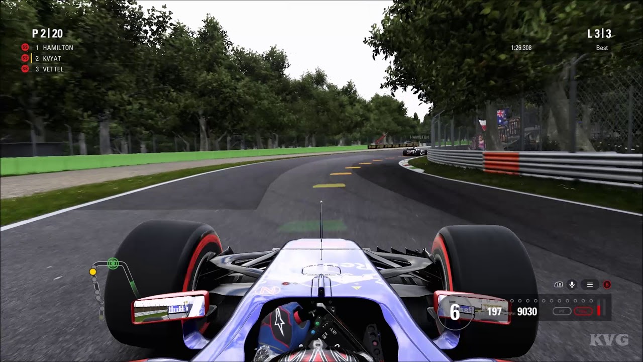F1 2017 - Daniil Kvyat - Gameplay (PC HD) [1080p60FPS]