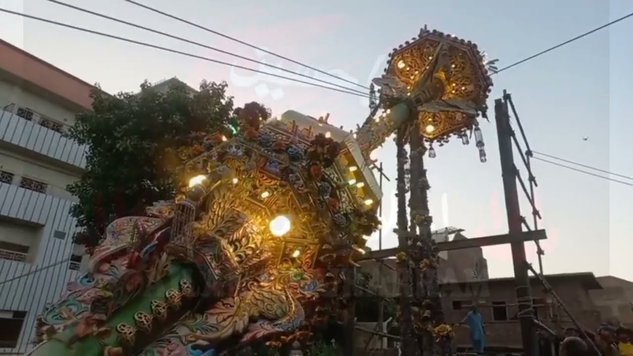 Alam Pak Nehar at Qadamgah-e-Moula Ali | Ailane Muharram 2025