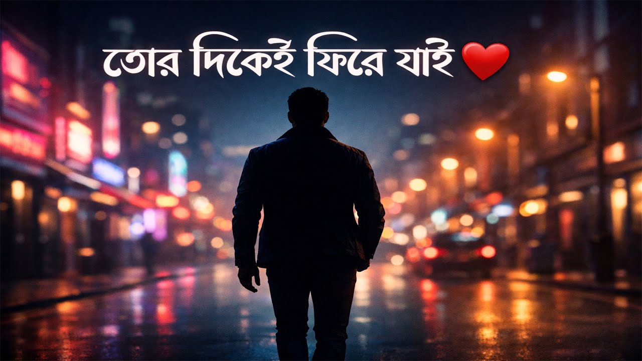 তোর দিকেই ফিরে যাই ❤️ | Bangla Romantic song | Sami Ai Melody