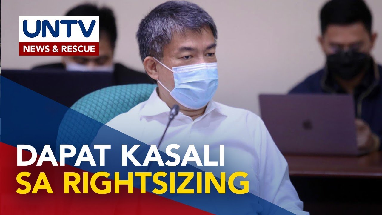 Kongreso, dapat kasali sa rightsizing &mdash; Pimentel