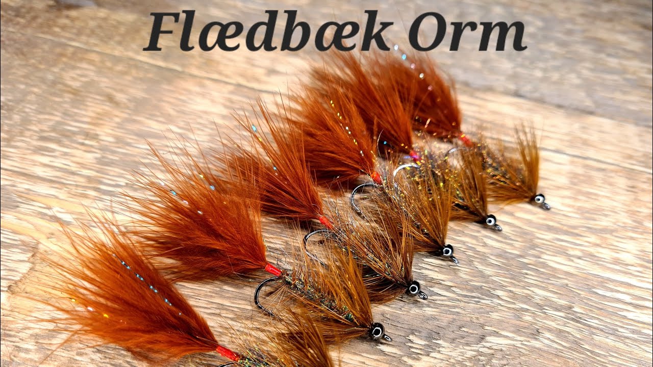 Meerforellen Wurmfliege: Der Flædbæk Orm