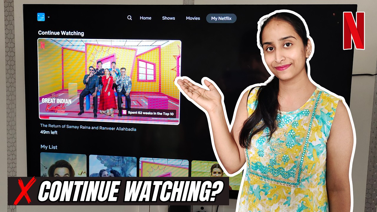 How to Remove Netflix Continue Watching on TV 📺 | Quick Fix