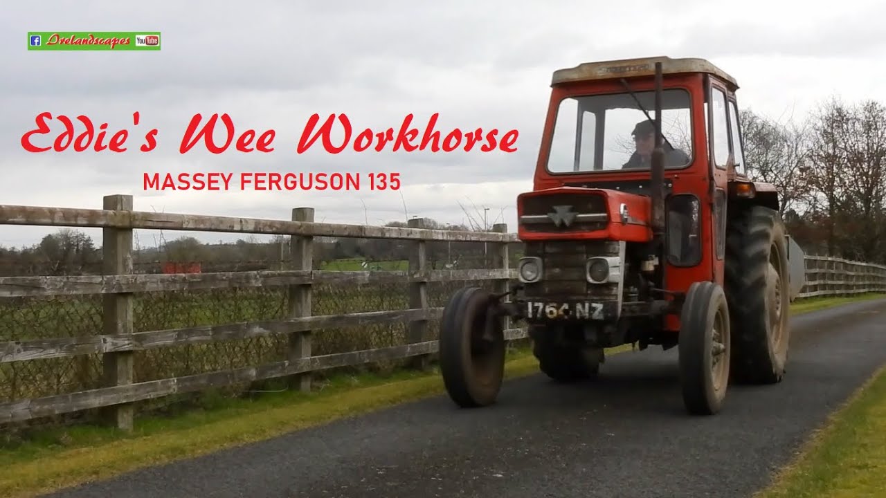Eddie's Wee Workhorse, Massey Ferguson 135 - Irish Working landscape Scenery