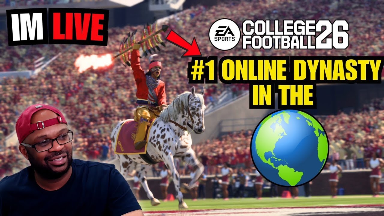 Szn2 BIG ROAD TEST In The BEST CFB 26 Online Dynasty In The World Wk 9 FSU vs LSU