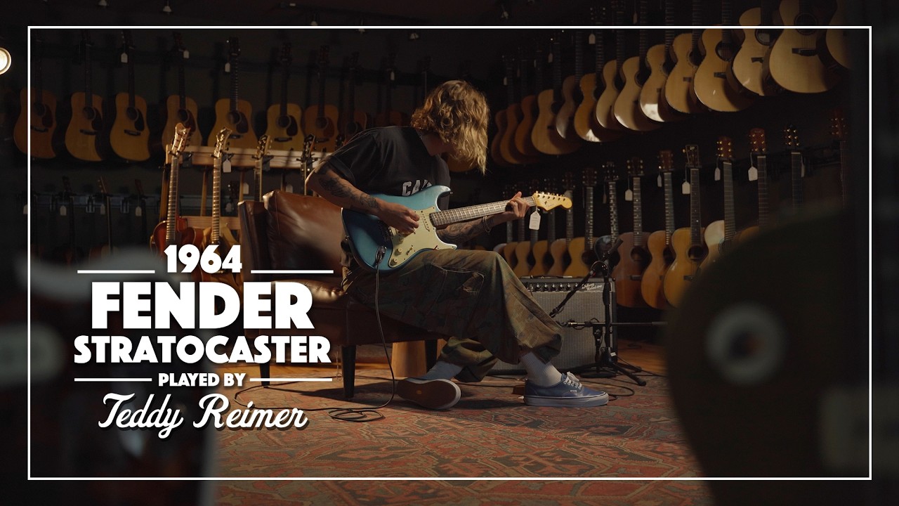 1964 Fender Stratocaster played by Teddy Reimer | Live from Carter Vintage Guitars | Nashville, TN