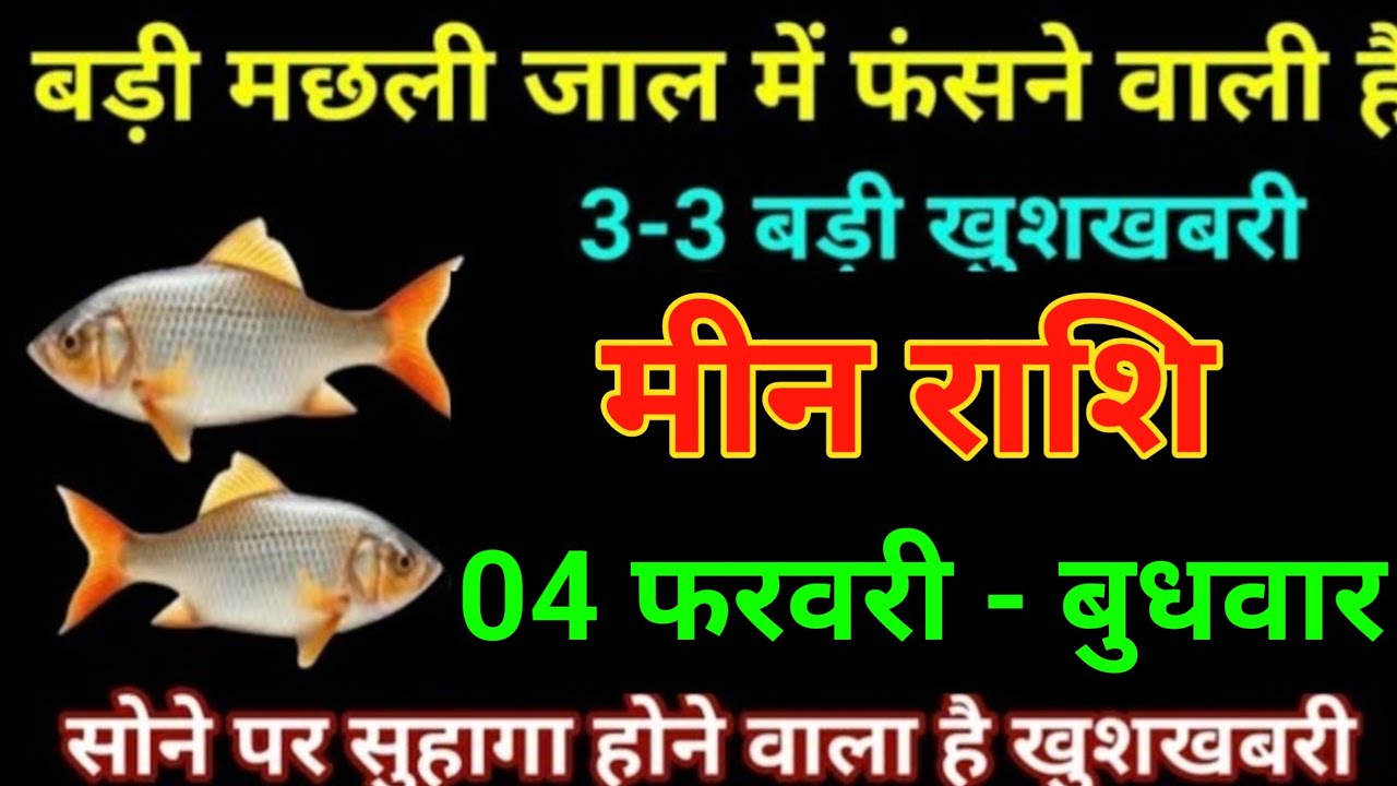 मीन राशि 28 जनवरी 2026 बड़ी मछली जाल में फंसने वाली है 3-3 बड़ी खुशखबरी/Meen Rashi
