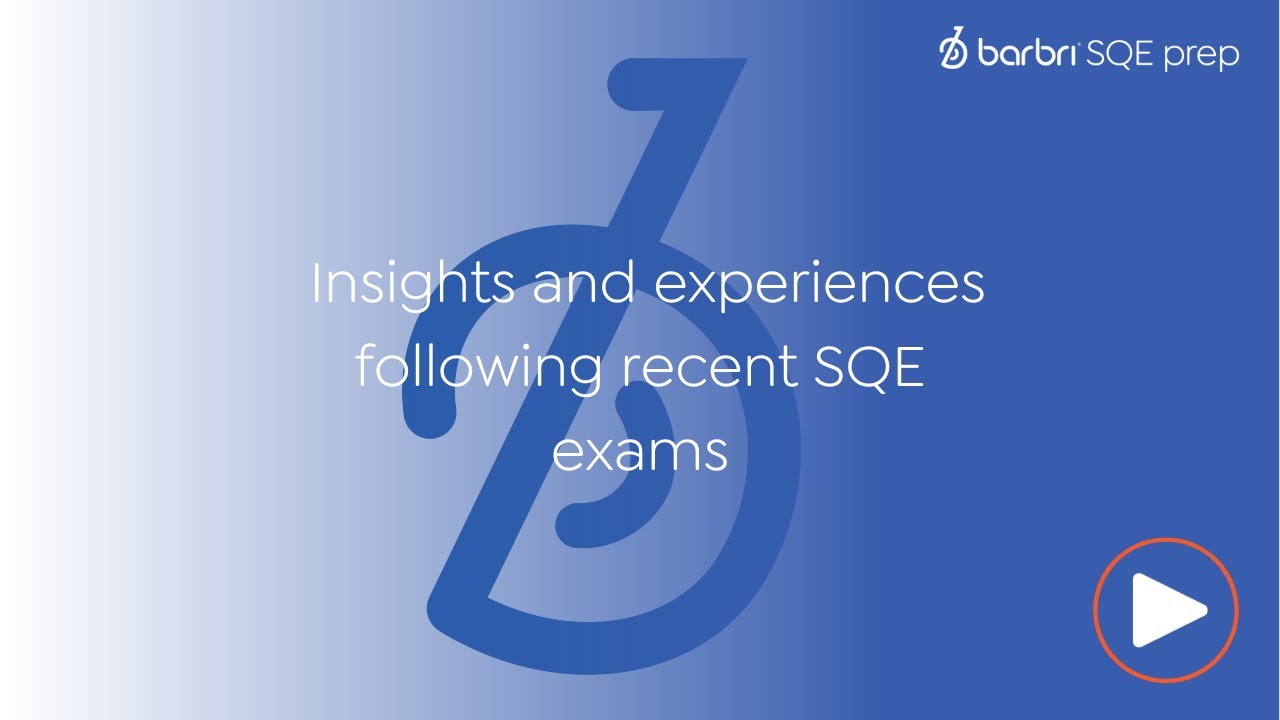 Inside the 2023 SQE1 and SQE2 Pass Rates and Results | BARBRI SQE Webinar