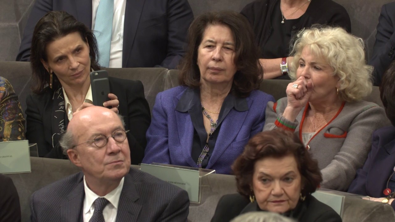 Discours de réception de M. Andreï Makine à l’Académie française