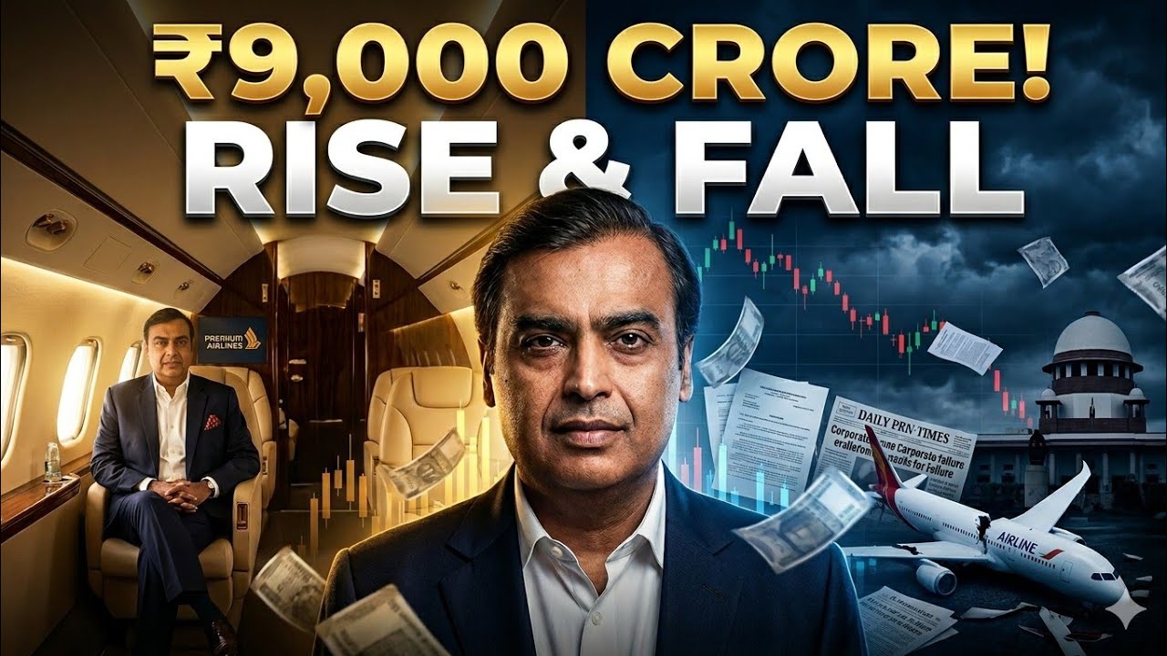 Vijay Mallya Case Study: The Rise & Fall of Kingfisher Airlines | ₹9,000 Crore Bank Fraud Explained 