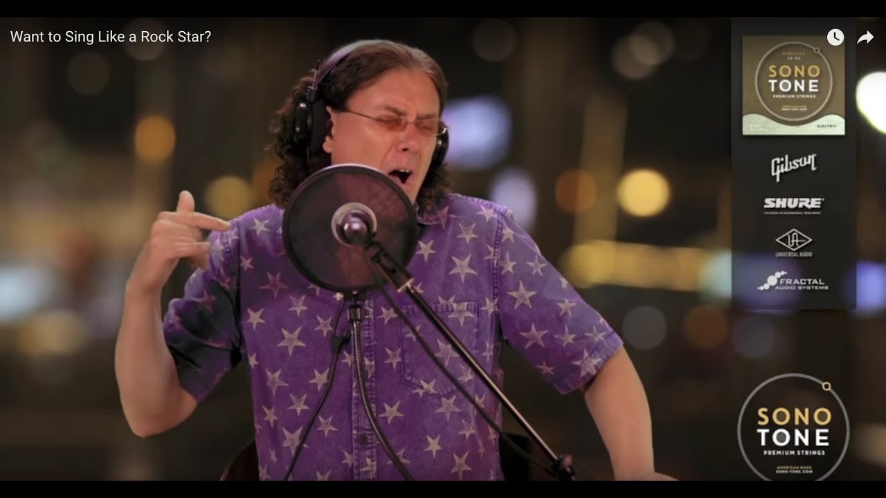 Want to Sing Like a Rock Star?
