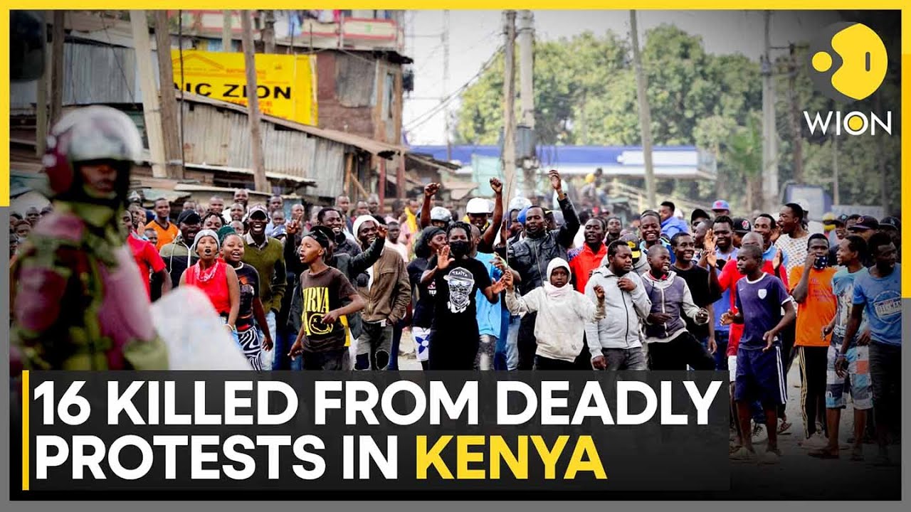 Kenya Protests: 16 Killed, 400 Injured During Anti-Government Protests In Kenya | WION