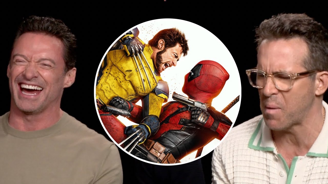 DEADPOOL & WOLVERINE | Ryan Reynolds and Hugh Jackman Lose It During Hilarious Interview
