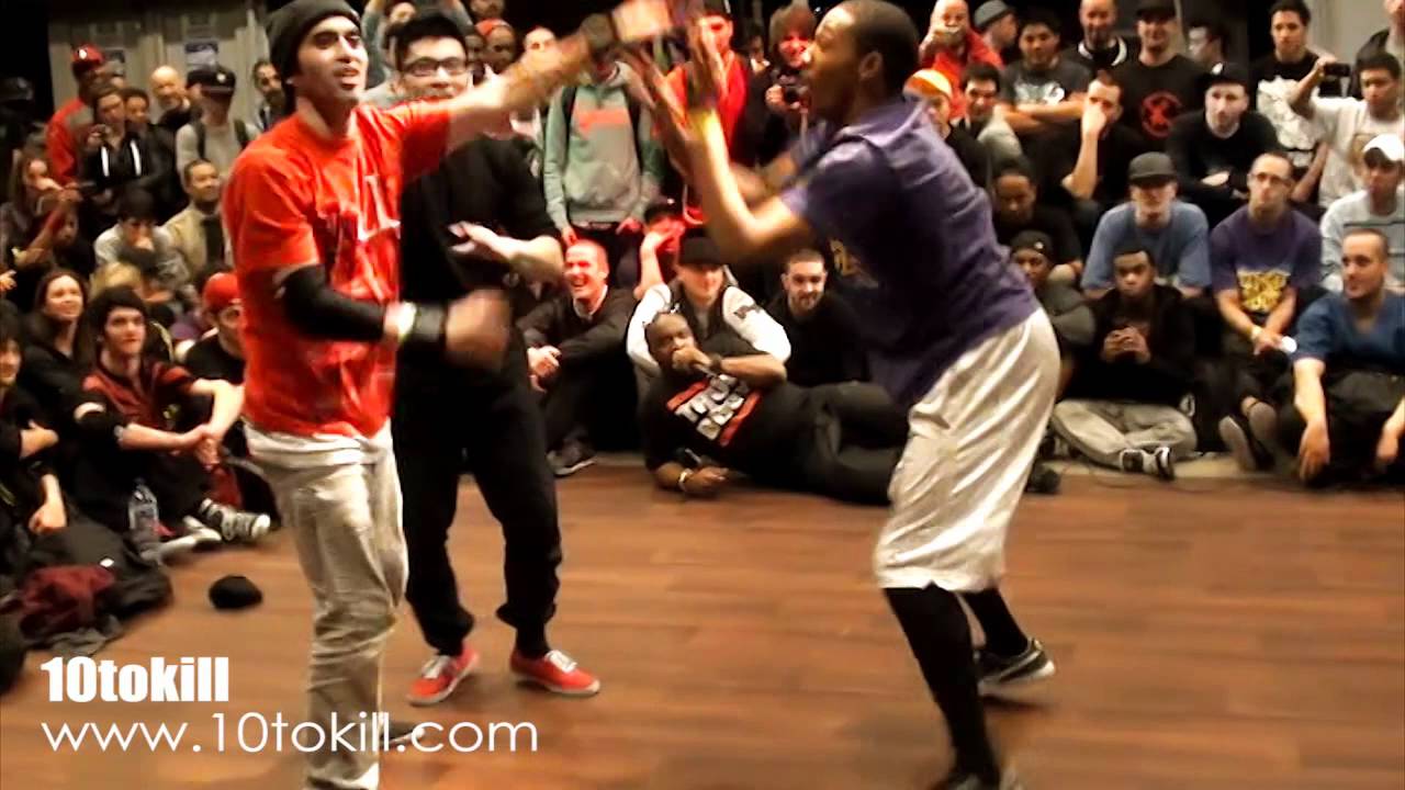 Minnesota Joe & Flexum Vs Morris & Gravity - RAW CIRCLES 2011 - Quarter Final - HD