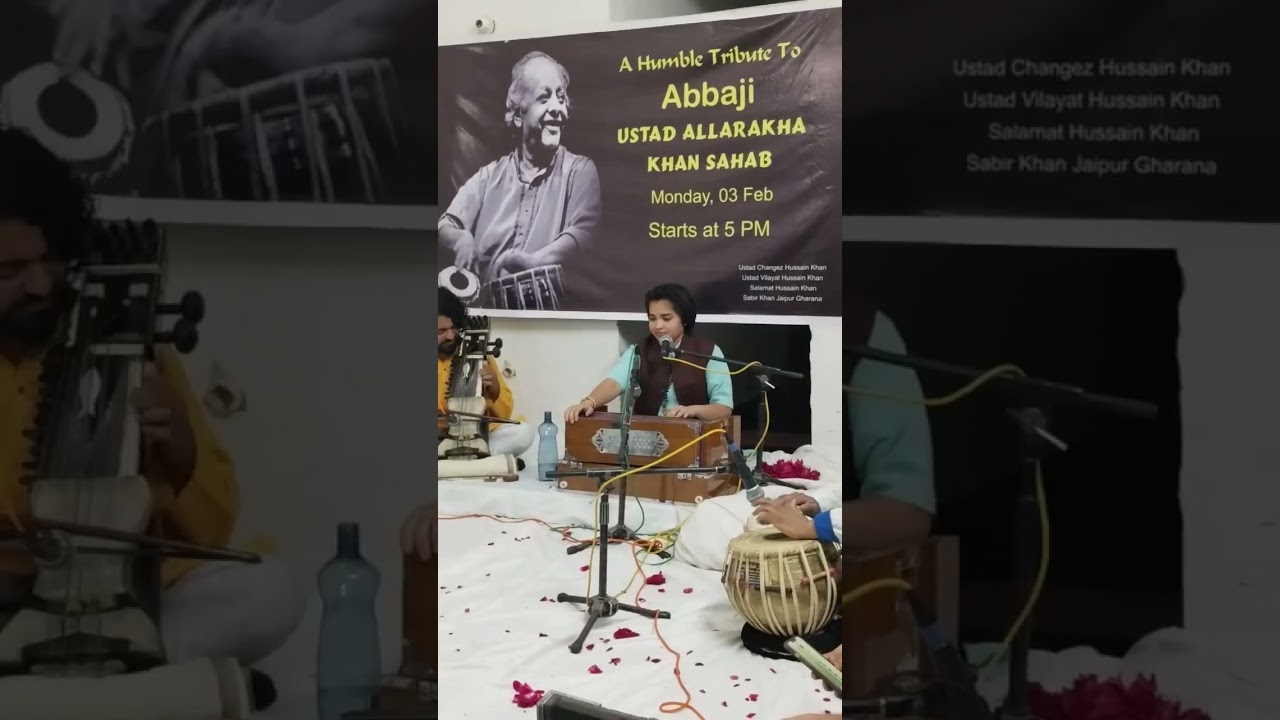 Na likh bheji patiya (thumari) by Akanksha Rao 