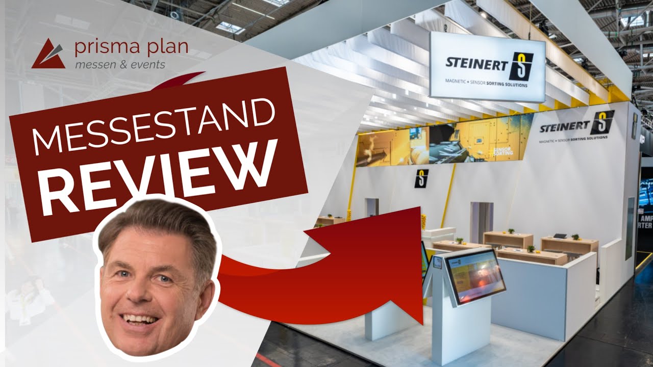 ZWEI Messestände von Steinert auf der IFAT ! - Messestand Review - prisma plan