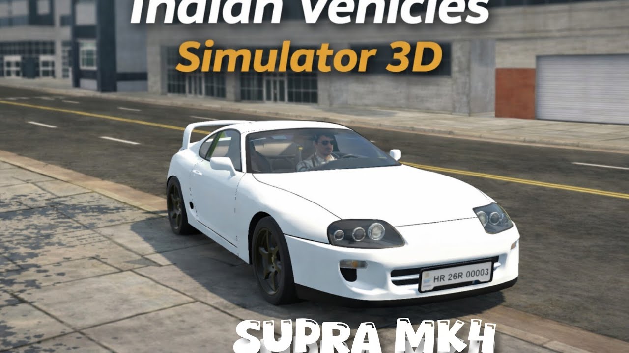 Supra MK4 Game | Indian Vehicles Simulator 3D | Zero Scope YT 