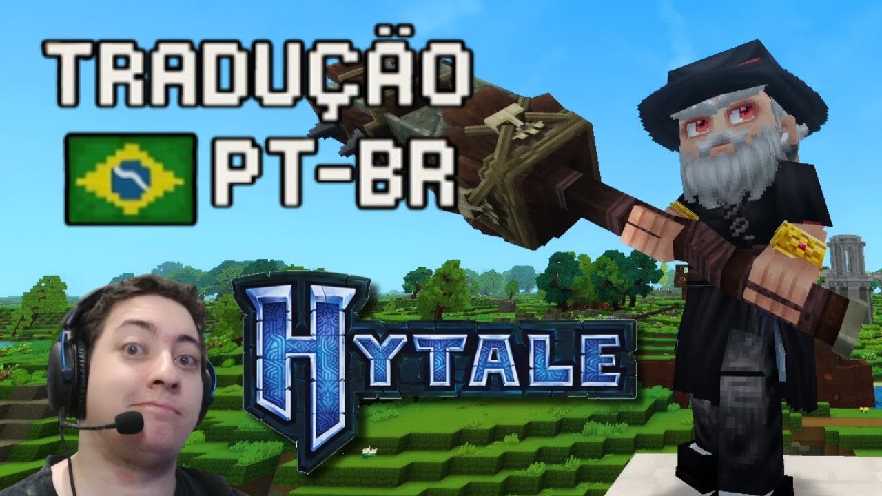 HYTALE  EM PORTUGU&Ecirc;S COMO INSTALAR O MOD TRADU&Ccedil;&Atilde;O PT BR